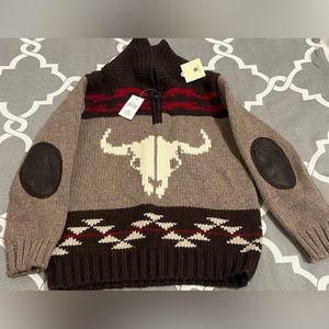 Baby Gap Bull Skull Toddler Sweater